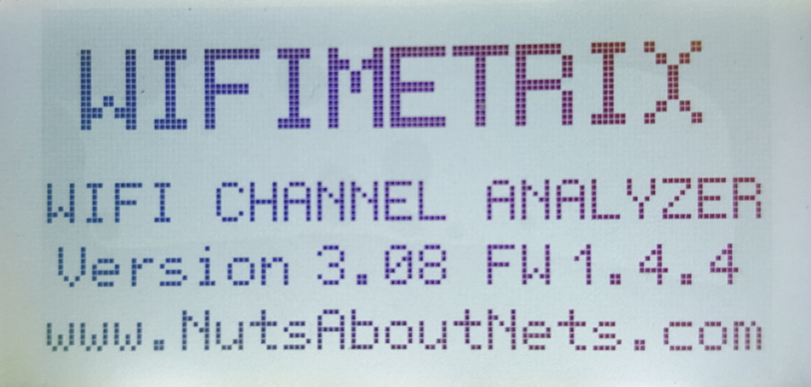 WifiMETRIX -- Channel Analyzer / Signal Generator